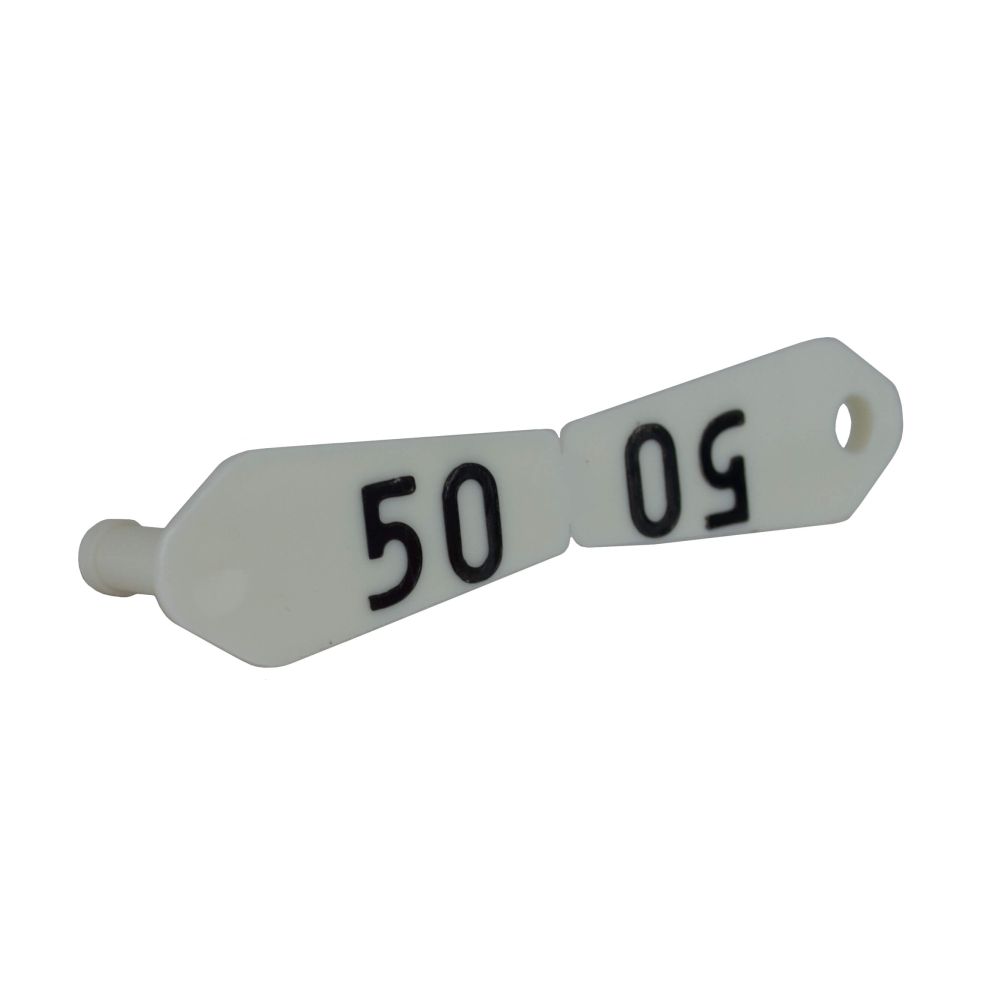 KULAK KÜPESİ (HOUPNER)-EAR TAG DUO white