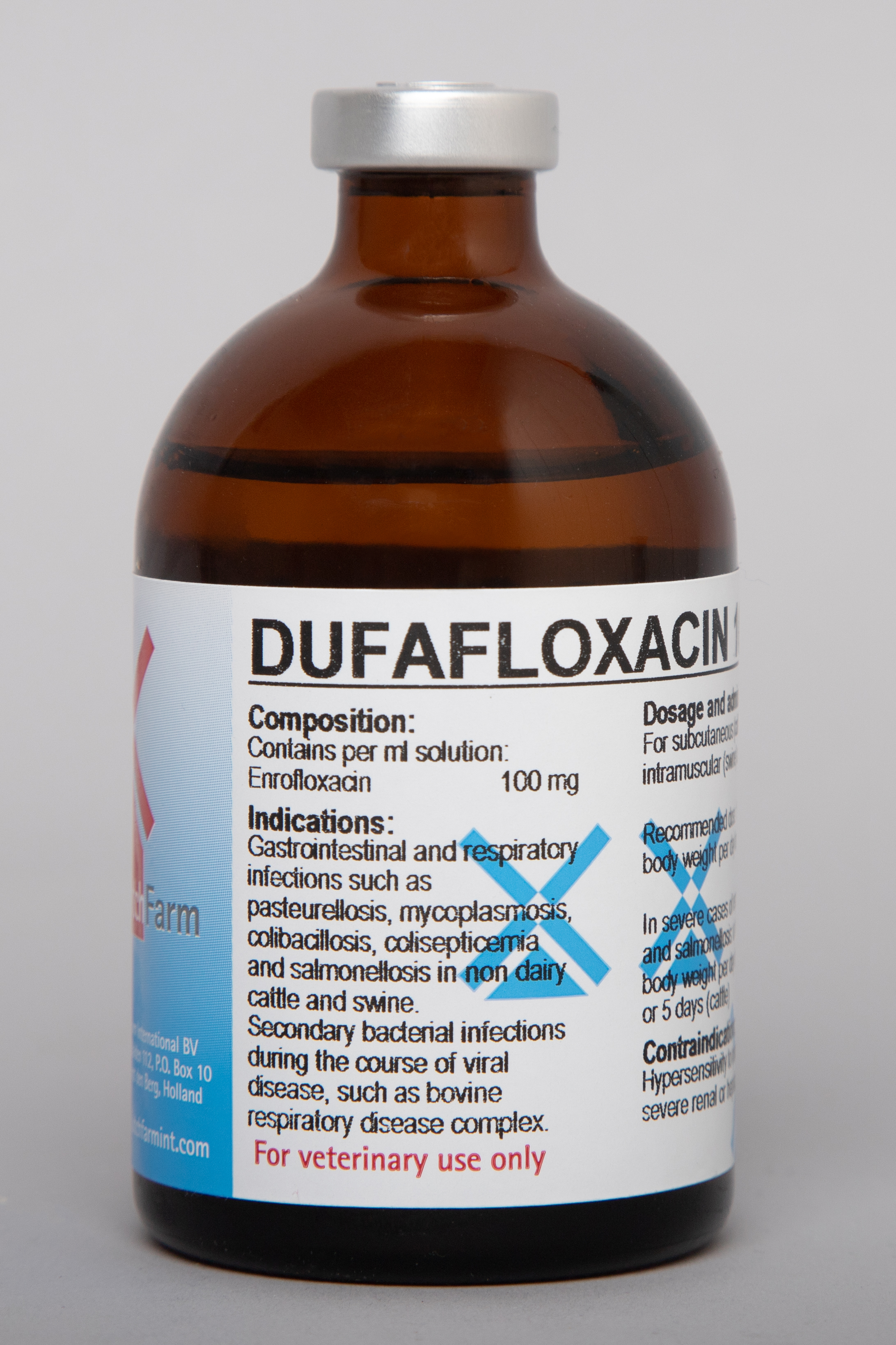 DUFAFLOXACİN 10% 100ml enj.