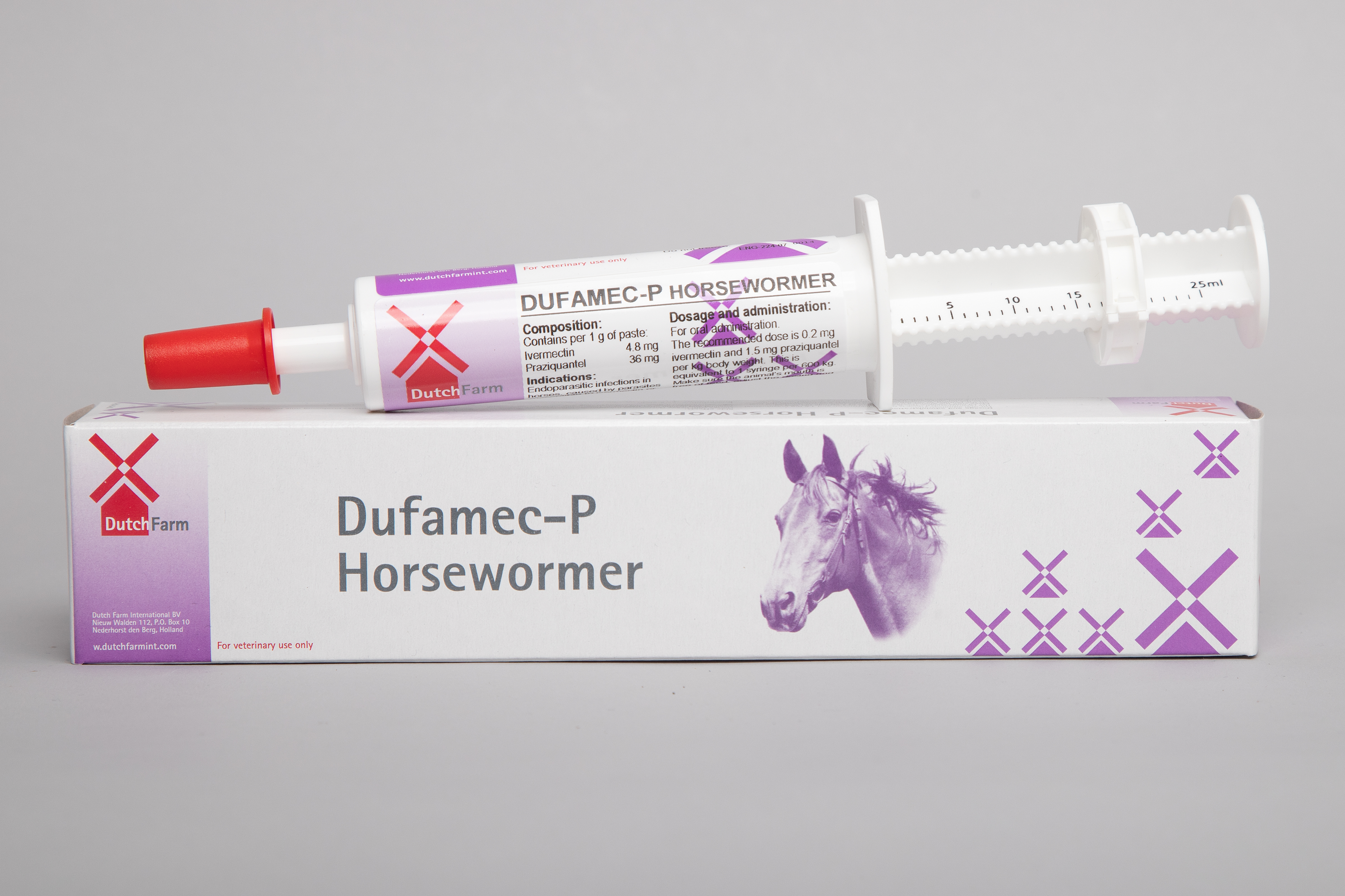 Dufamec-P Horsewormer 25gr ORAL PASTE