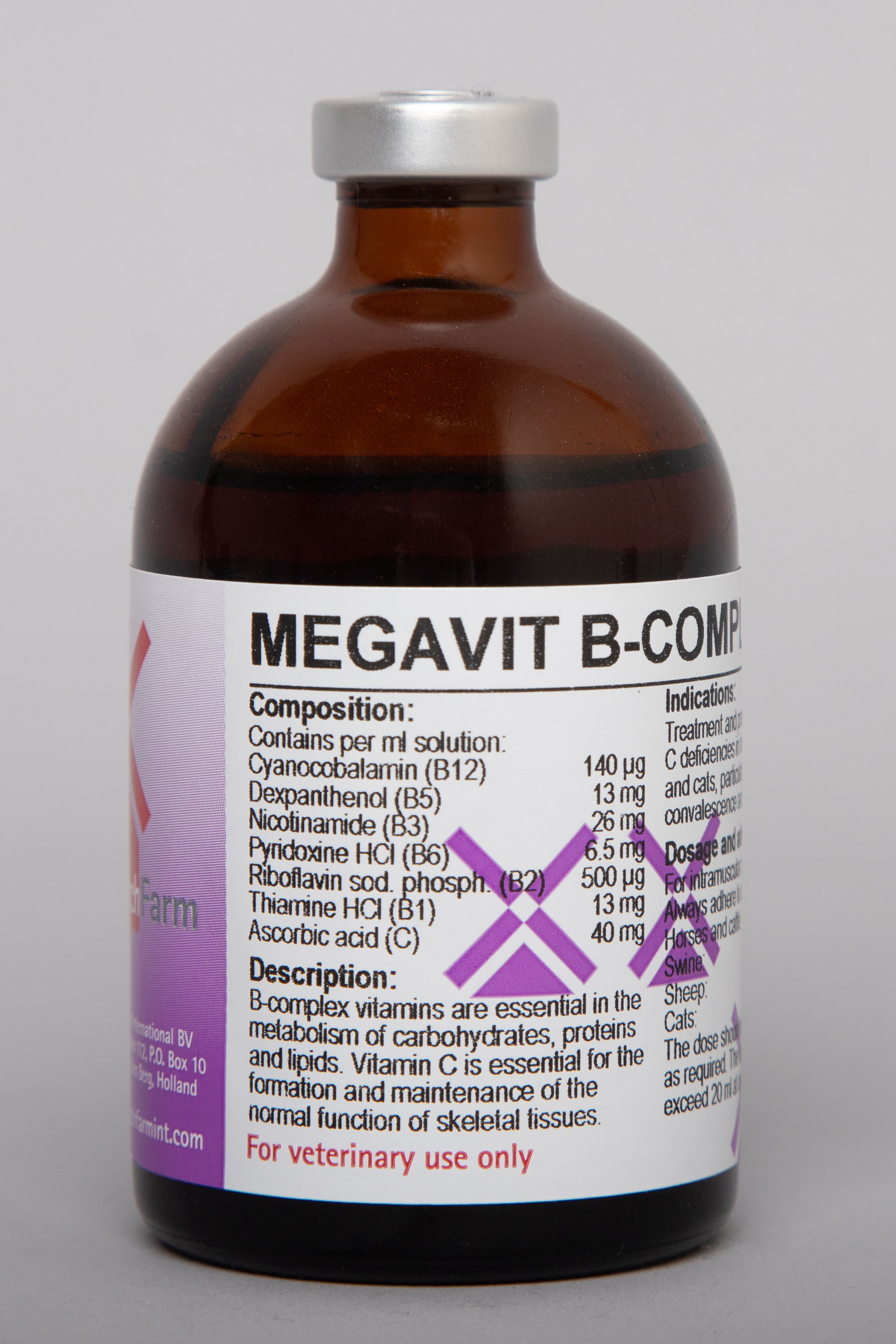 MEGAVİT B-Comp.+ C 100ml enj.